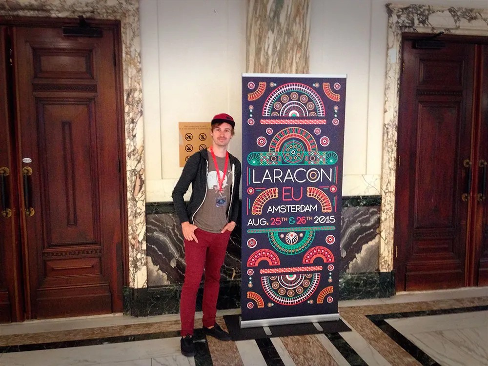 Christoph auf der Laracon 2015