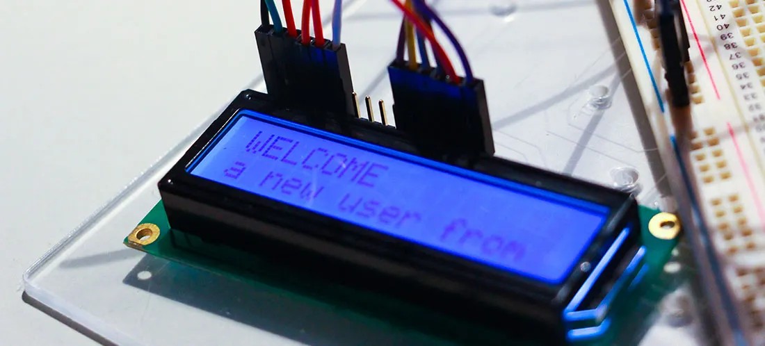 LCD 16x2 display