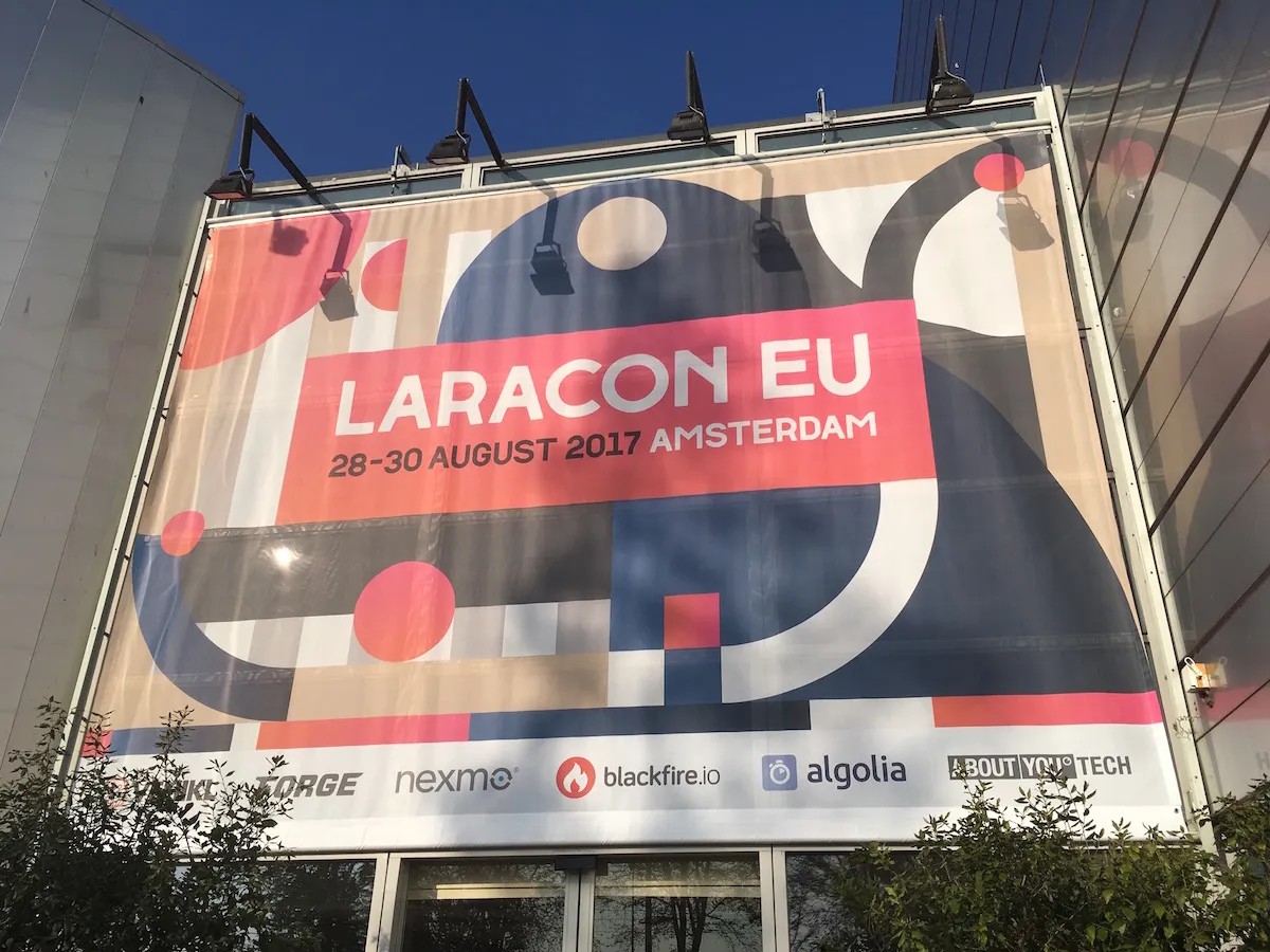 Photo showing the conference venue entrance