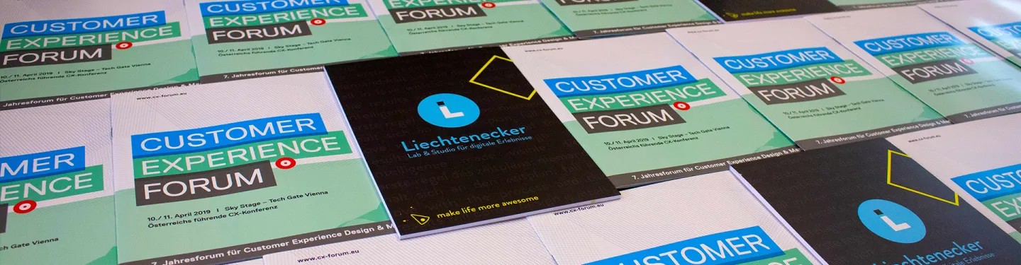 Folder Customer Experience Forum
