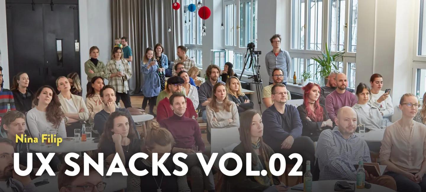 Headerbild UX Snacks Vol.02