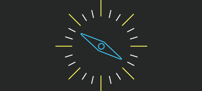Blog Article Illustration showing a compass