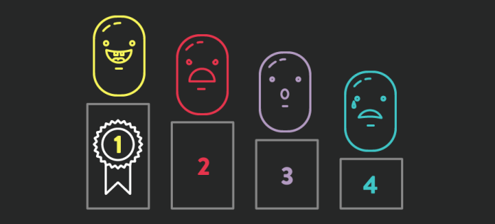 What The Feeling Emotions auf Podesten