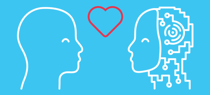 mensch liebt roboter